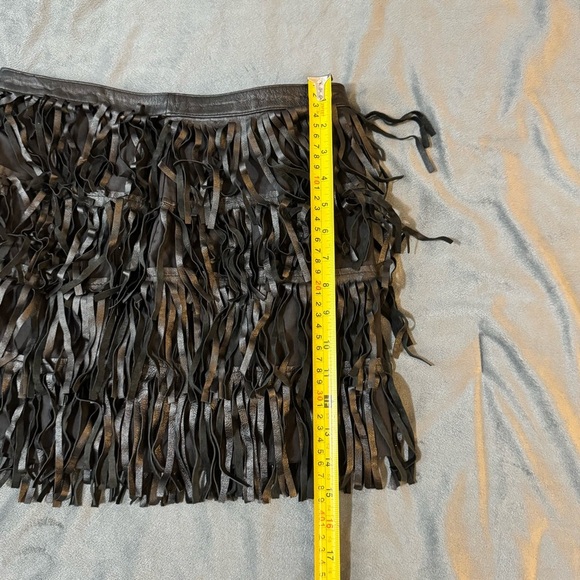 Zara Black Fringe Mini Skirt
#1157 - Picture 3 of 8